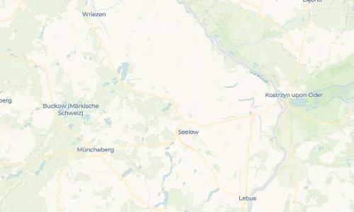 Regenradar Vorschaubild - Aktuelle Niederschläge in Gusow und Umgebung