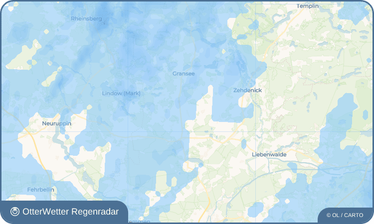 OtterWetter Regenradar-Widget Gutengermendorf