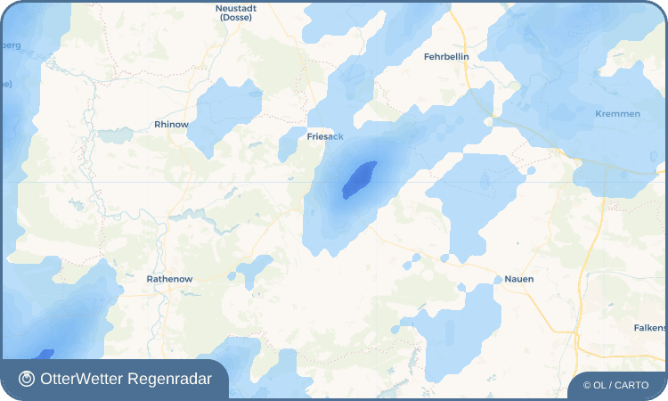 OtterWetter Regenradar-Widget Haage