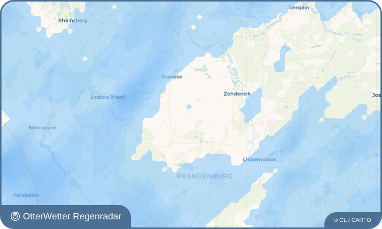 OtterWetter Regenradar-Widget Häsen