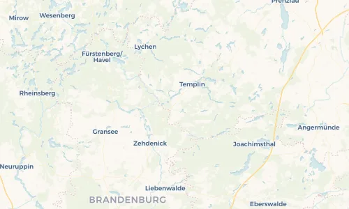 Regenradar Vorschaubild - Aktuelle Niederschläge in Hammelspring und Umgebung