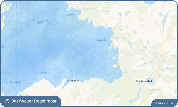 Widget-Vorschau für Hammelspring Wetter-Widget-Vorschau mit Vorhersagedaten für Hammelspring