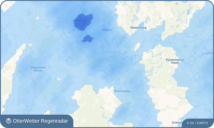OtterWetter Regenradar-Widget Heimland