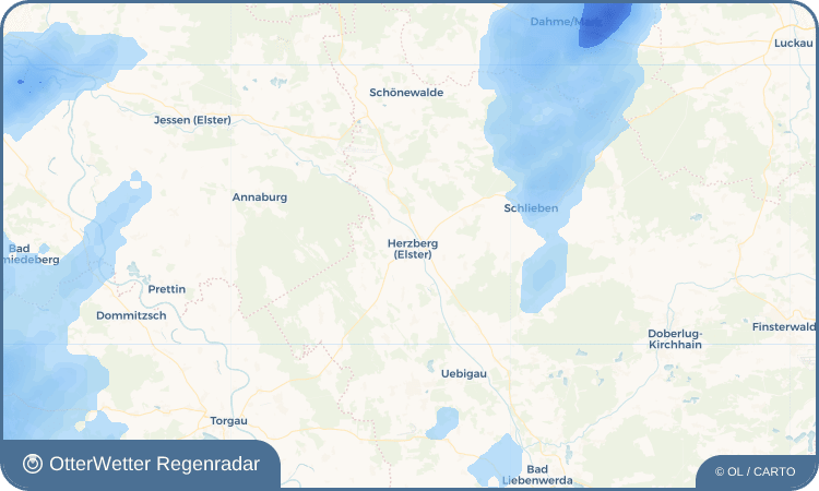 OtterWetter Regenradar-Widget Herzberg (Elster)