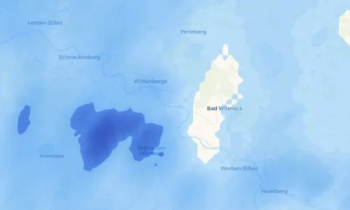 Regenradar Vorschaubild - Aktuelle Niederschläge in Hinzdorf und Umgebung