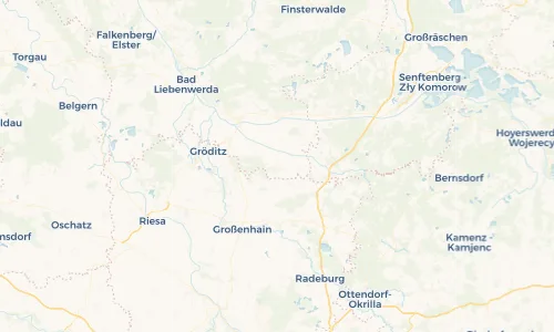 Regenradar Vorschaubild - Aktuelle Niederschläge in Hirschfeld und Umgebung