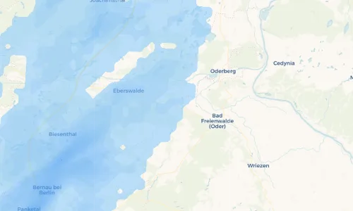 Regenradar Vorschaubild - Aktuelle Niederschläge in Hohenfinow und Umgebung
