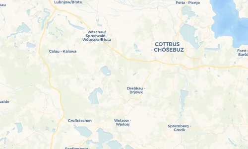 Regenradar Vorschaubild - Aktuelle Niederschläge in Illmersdorf - Njamorojce und Umgebung