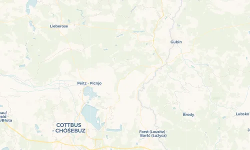 Regenradar Vorschaubild - Aktuelle Niederschläge in Jänschwalde-Ost - Janšojce Pódzajtšo und Umgebung