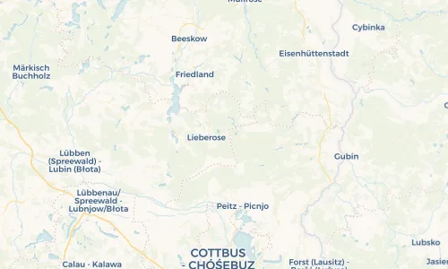 Regenradar Vorschaubild - Aktuelle Niederschläge in Jamlitz und Umgebung