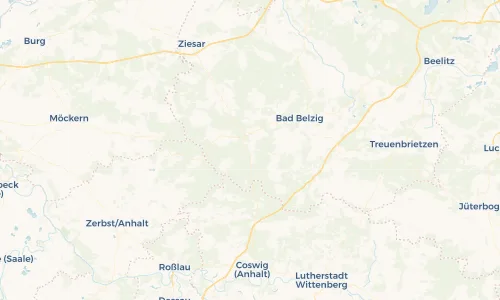 Regenradar Vorschaubild - Aktuelle Niederschläge in Jeserig/Fläming und Umgebung