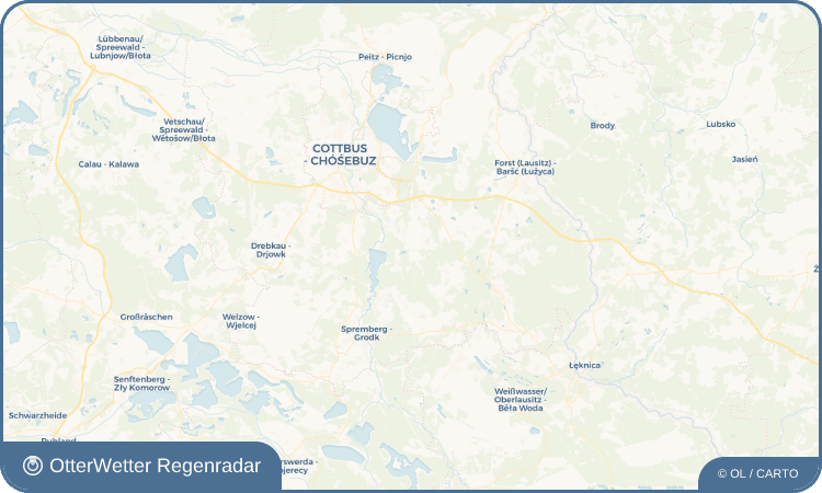 OtterWetter Regenradar-Widget Kahsel