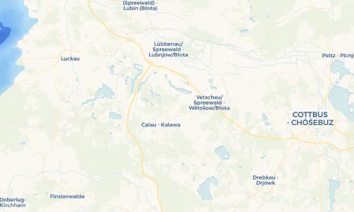 Regenradar Vorschaubild - Aktuelle Niederschläge in Kalkwitz - Kałkojce und Umgebung