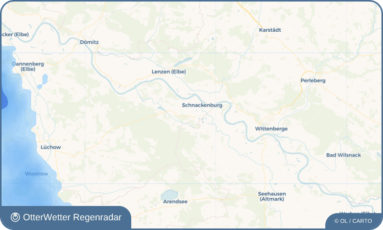OtterWetter Regenradar-Widget Kapern