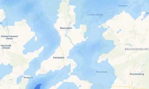Regenradar Vorschaubild - Aktuelle Niederschläge in Karwe und Umgebung