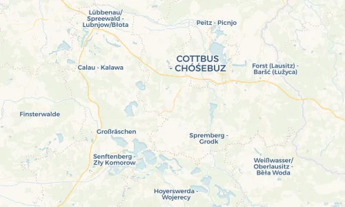 Regenradar Vorschaubild - Aktuelle Niederschläge in Kausche - Chusej und Umgebung