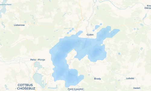 Regenradar Vorschaubild - Aktuelle Niederschläge in Kerkwitz - Keŕkojce und Umgebung
