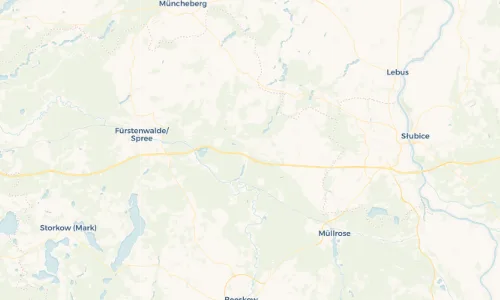 Regenradar Vorschaubild - Aktuelle Niederschläge in Kersdorf und Umgebung