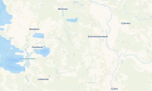 Regenradar Vorschaubild - Aktuelle Niederschläge in Kieselwitz und Umgebung