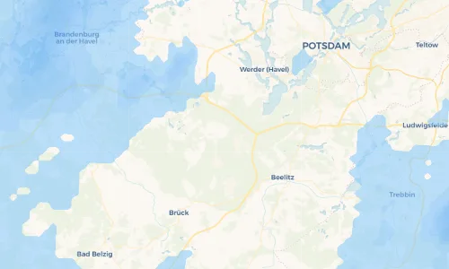 Regenradar Vorschaubild - Aktuelle Niederschläge in Klaistow und Umgebung