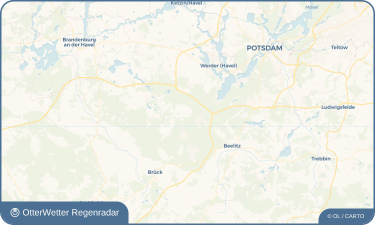 OtterWetter Regenradar-Widget Klaistow