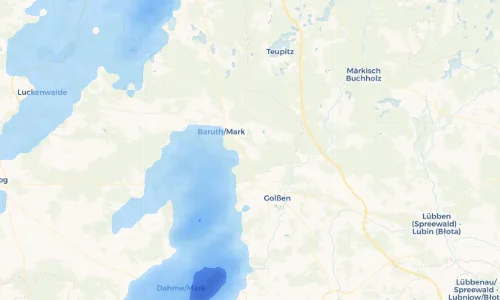 Regenradar Vorschaubild - Aktuelle Niederschläge in Klasdorf und Umgebung