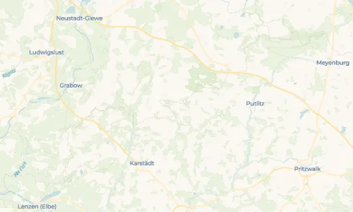 Regenradar Vorschaubild - Aktuelle Niederschläge in Kleeste und Umgebung