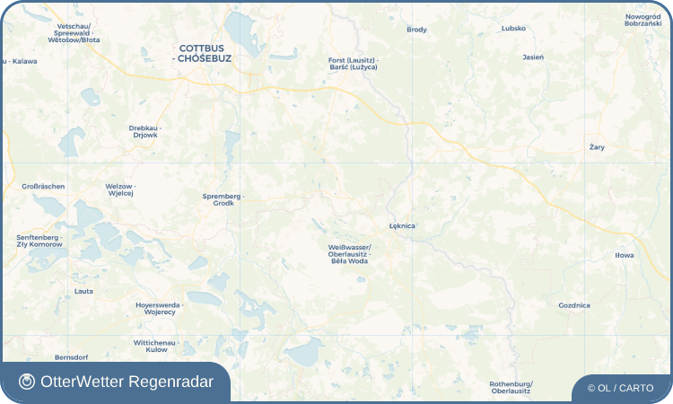 OtterWetter Regenradar-Widget Klein Düben