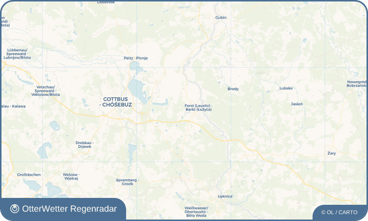 OtterWetter Regenradar-Widget Klein Jamno - Małe Jamne