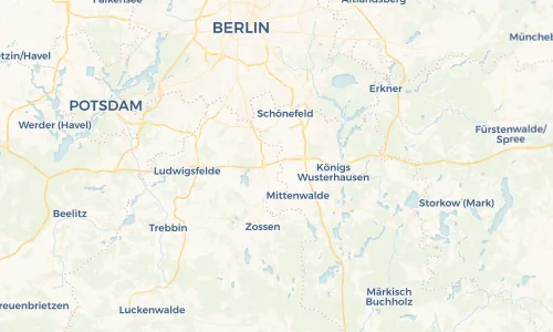 Regenradar Vorschaubild - Aktuelle Niederschläge in Klein Kienitz und Umgebung