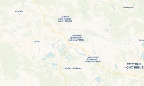 Regenradar Vorschaubild - Aktuelle Niederschläge in Klein Klessow - Klěšojc und Umgebung