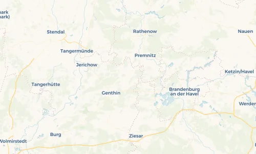 Regenradar Vorschaubild - Aktuelle Niederschläge in Kleinwusterwitz und Umgebung