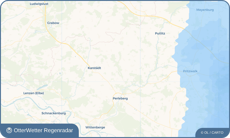 OtterWetter Regenradar-Widget Klockow