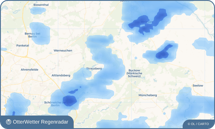 OtterWetter Regenradar-Widget Klosterdorf