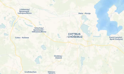 Regenradar Vorschaubild - Aktuelle Niederschläge in Kolkwitz - Gołkojce und Umgebung