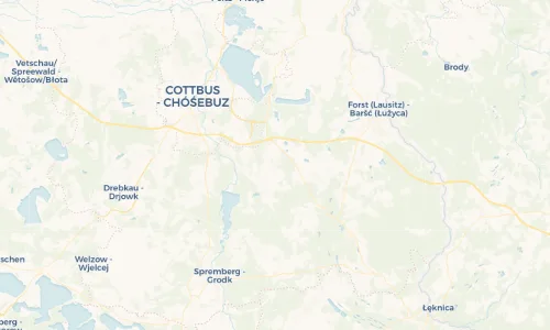 Regenradar Vorschaubild - Aktuelle Niederschläge in Komptendorf - Górjenow und Umgebung