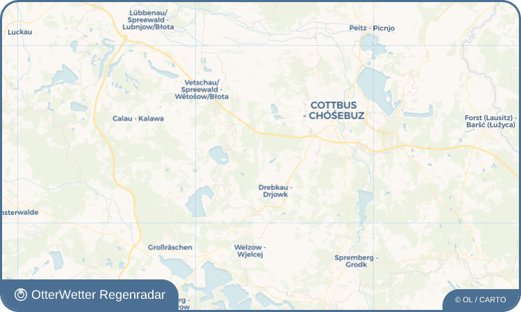 OtterWetter Regenradar-Widget Koschendorf - Kóšnojce