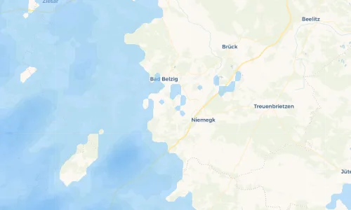 Regenradar Vorschaubild - Aktuelle Niederschläge in Kranepuhl und Umgebung