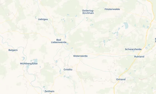 Regenradar Vorschaubild - Aktuelle Niederschläge in Kraupa und Umgebung