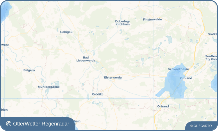 OtterWetter Regenradar-Widget Kraupa