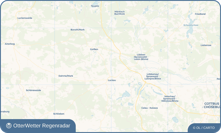 OtterWetter Regenradar-Widget Kreblitz