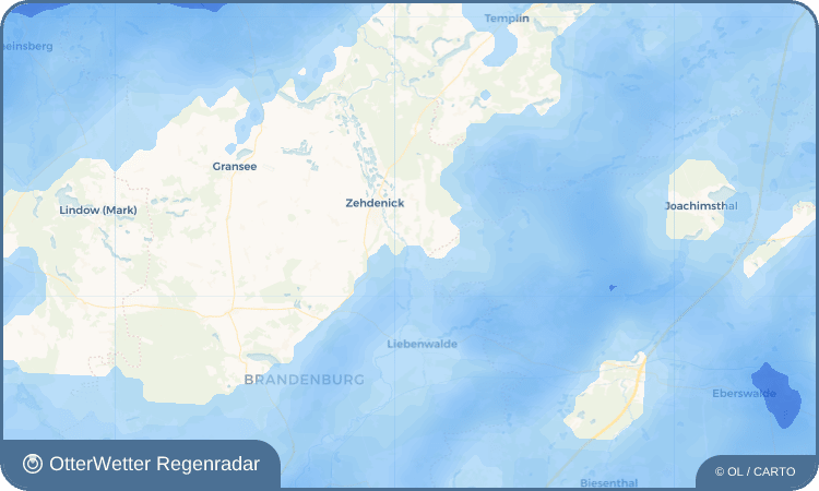OtterWetter Regenradar-Widget Krewelin