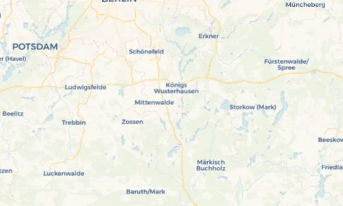Regenradar Vorschaubild - Aktuelle Niederschläge in Krummensee und Umgebung