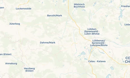 Regenradar Vorschaubild - Aktuelle Niederschläge in Kümmritz und Umgebung