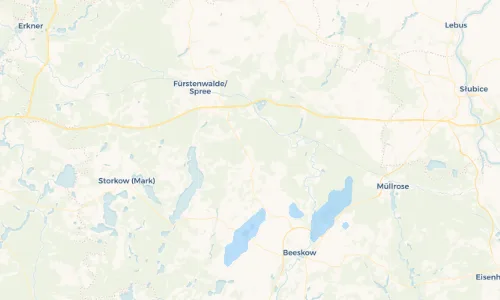 Regenradar Vorschaubild - Aktuelle Niederschläge in Kunersdorf und Umgebung