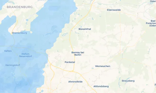 Regenradar Vorschaubild - Aktuelle Niederschläge in Ladeburg und Umgebung