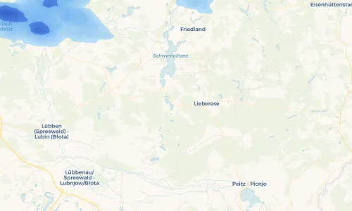 Regenradar Vorschaubild - Aktuelle Niederschläge in Lamsfeld - Njagluz und Umgebung