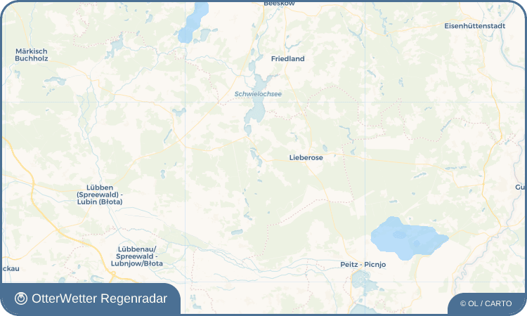 OtterWetter Regenradar-Widget Lamsfeld - Njagluz