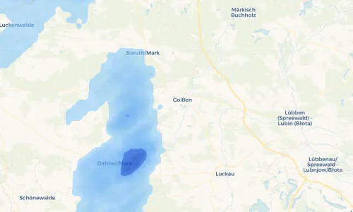 Regenradar Vorschaubild - Aktuelle Niederschläge in Landwehr und Umgebung