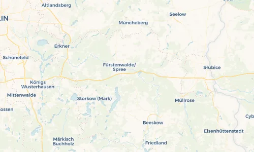 Regenradar Vorschaubild - Aktuelle Niederschläge in Langewahl und Umgebung
